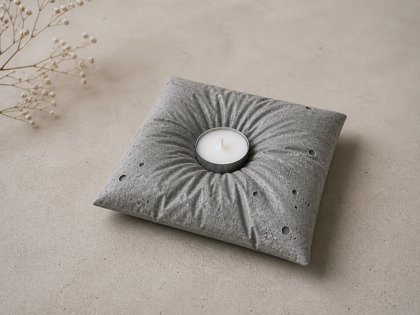 Concrete cushion - small